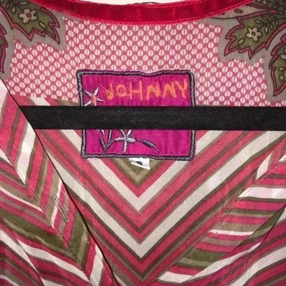 Johnny Was Long Sleeve Top - Picture 3 of 7